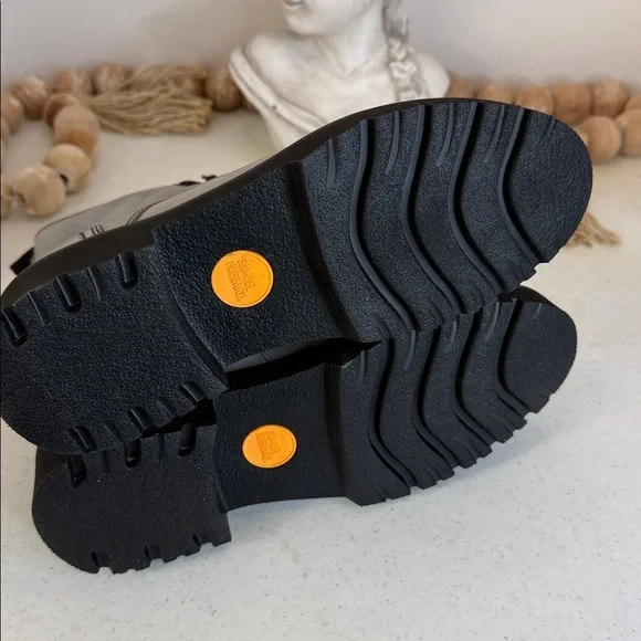 Samuel Hubbard Made in Portugal Lombard Boots - Leather Gray Size 6.5 - Picture 4 of 11